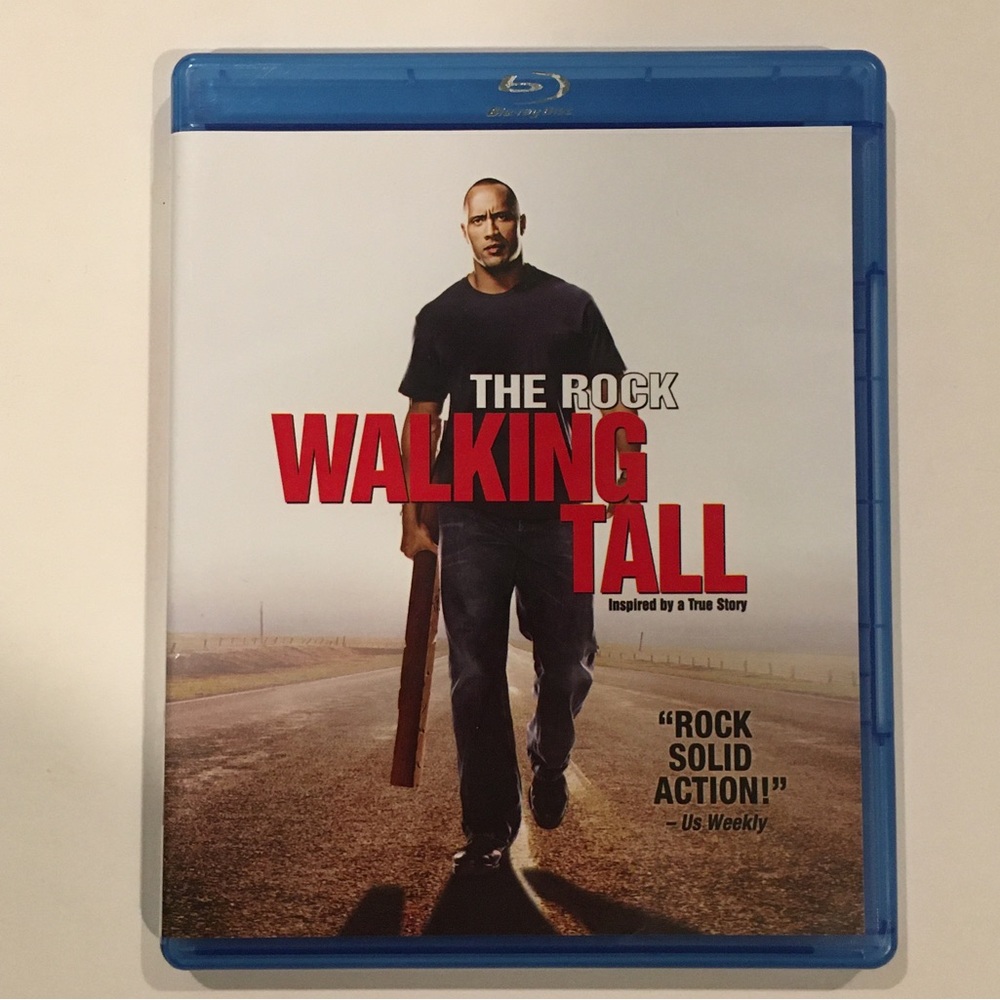 20th Century Fox THE ROCK WALKING TALL Blu-ray Disc